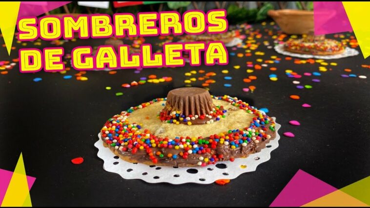 ? Deliciosas galletas en forma de sombrero ? con semillas de Girasol ChuladasCreativas