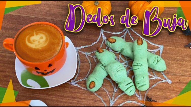 ? Deliciosos Dedos de bruja  sabor mantequilla y semillas de Girasol ?Galletas de Halloween