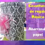 Envoltura de regalo básica: Ahorrando papel