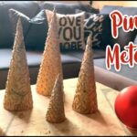 Ideas Navideñas ✨Pinos Metálicos con mucho Brillo!✨ ChuladasCreativas ✨