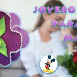 JOYERO EN FORMA DE ROSA EN FOAMI O GOMA EVA - MOLDES GRATIS