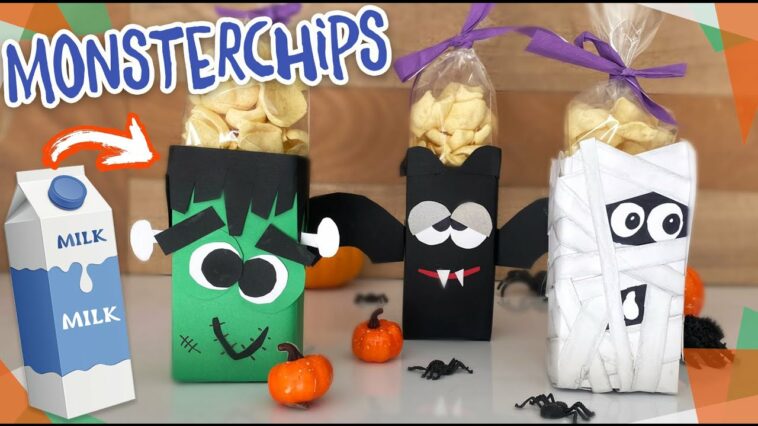 ♻️?‍♂️ Monstruos para regalar en Halloween ? :: Chuladas Creativas