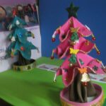 Navidad BARBIE Arbolito Fofucho Rosado Decorativo Foami Gomaeva tree Pink Artfoamicol Patrones.AVI
