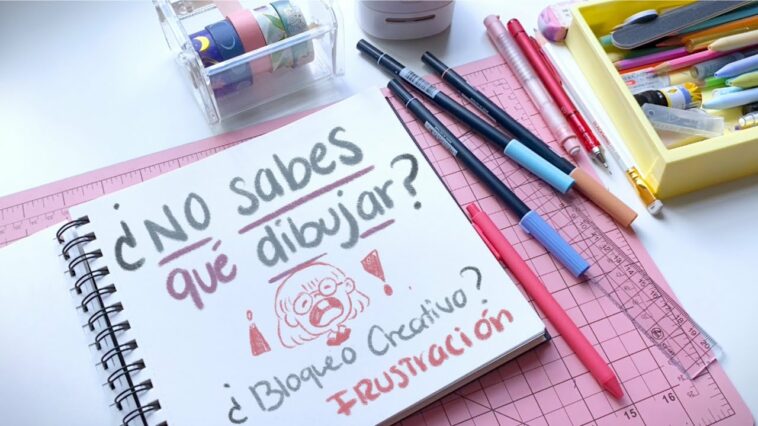 No sabes que dibujar? - Frustración