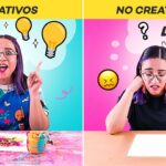 PERSONAS CREATIVAS ? VS NO CREATIVAS ? ¿Cuál eres? ?✎ ✄ Craftingeek