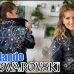 Poniendo súper chula una Chamara de Mezclilla con Swarovski ?Jacket Demin DIY