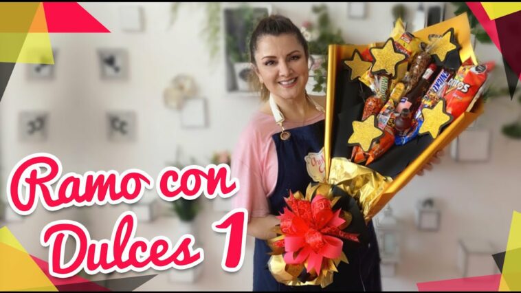 ?Ramo con ? Dulces ?? 14 de febrero ❣️amor y amistad diy ❣️Chuladas Creativas