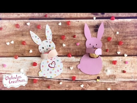 Regala paletas, chocolates o huevos de pascua de una forma muy tierna, y divertida