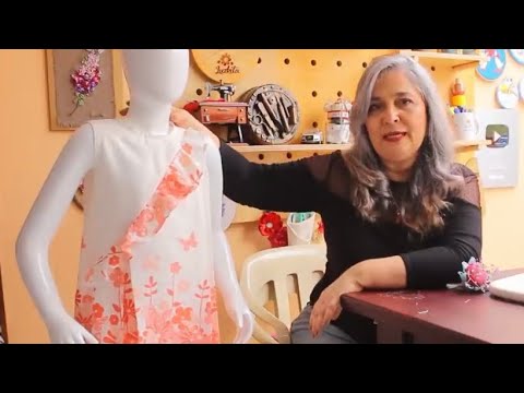 VESTIDO o BATICA,LINDO  y fácil de hacer con Luzkita/Tutorial de Costura infantil