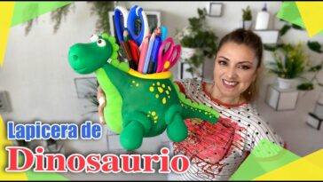 Vamos hacer un divertido Dinosaurio ? ?con Foamy Moldeable