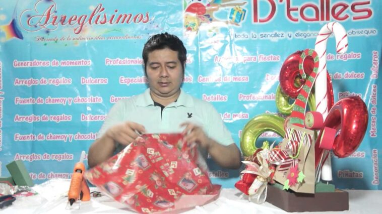 ¿Cómo hacer un arreglo navideño? Centro de mesa