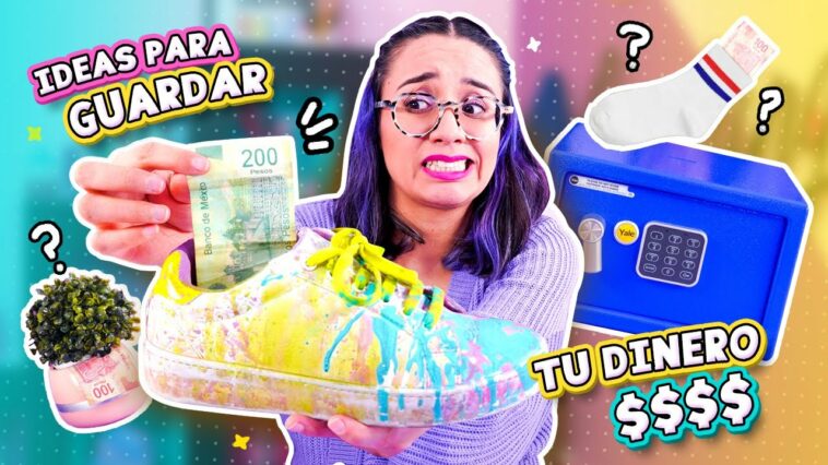 6 TRUCOS PARA ESCONDER TU DINERO?¿cual eliges???✄ Craftingeek