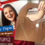 Bolsa de mano de Cartulina, Envoltura de Regalo para Mamá