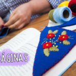 Bordado a mano : Rosas bordadas , como hacer un marca página/Embroidery Handmade/DIY/Fácil de hacer