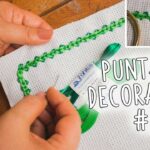 Bordado a mano, puntada decorativa #6 facil de hacer / Easy handmade embroidery