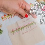 Bordado a mano: puntada decorativa #8 /fáciles de hacer(Easy handmade embroidery) DIY