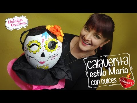 Calaverita estilo Catrina con Dulces :: Chuladas Creativas