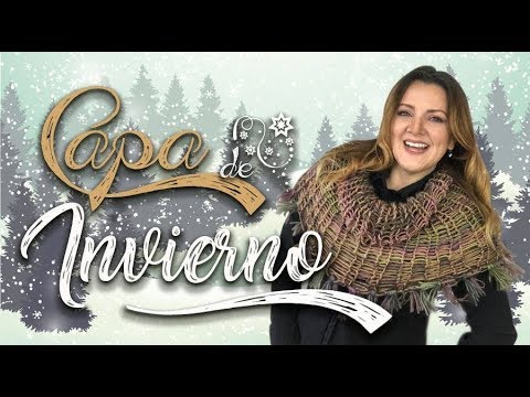 Capa tejida de Invierno :: Tejiendo con una Caja :: Chuladas Creativas :: Crochet