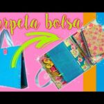 Carpeta de Tela que se hace Bolsa :: regreso a Clases DIY Chuladas Creativas