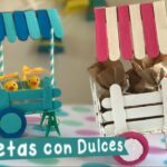 Carreta con Abatelenguas :: Mesa de Dulces :: Chuladas Creativas