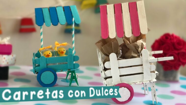 Carreta con Abatelenguas :: Mesa de Dulces :: Chuladas Creativas