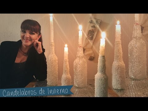 Centro de Mesa conBotellas y velas :: Chuladas Creativas