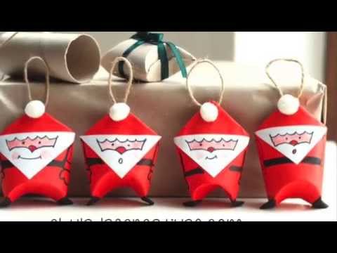 Chuladas Creativas :: Servilleteros con Carton de Baño y muchas ideas Navideñas