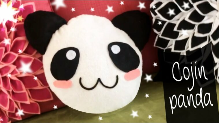 Cojín Panda estilo Kawaii  ?   Chuladas Creativas :: Cushion Panda DIY