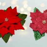 ?Cómo Hacer FLORES DE NOCHE BUENA, Fácil con Arte en Tus Manos - FLOR DE NAVIDAD?