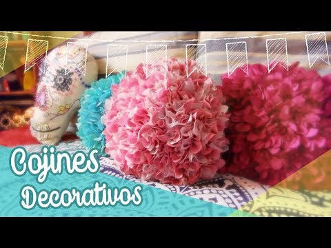 Cómo hacer unos Cojines muy Decorativos Chuladas Creativas