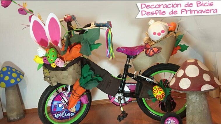 Decoración Bicicleta para Primavera :: Chuladas Creativas :: Desfile Primavera