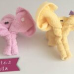 Elefante con Toalla :: Ideas para Bebes BabyShower Bautizos Cumpeaños :: Chuladas Creativas