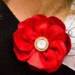 Flor de satín muy fácil de hacer paso a paso/Easy satin flower/diy con Luzkita