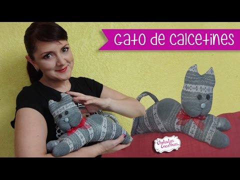 Gato de Calcetín :: Chuladas Creativas :: Ideas con Calcetines