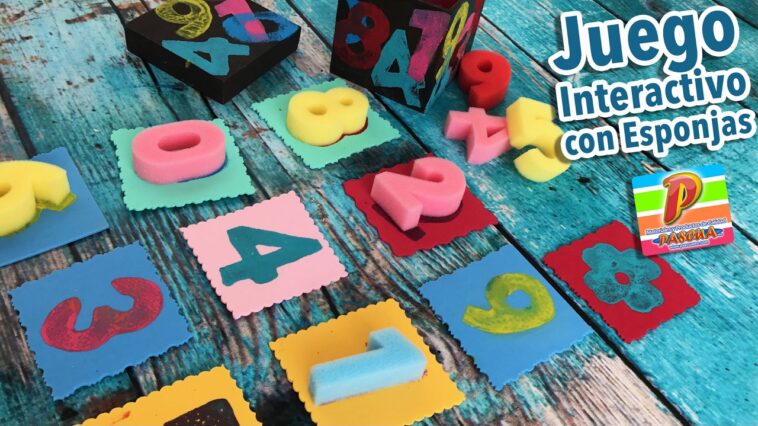 Juego Interactivo con Esponjas DIY :: Chuladas Creativas