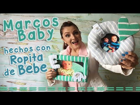 Marcos para Bebes :: Reciclando ropita de Bebe :: Chuladas Creativas DIY