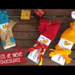 Muñecos de Nieve con Chocolates muy Navideños :: Chuladas Creativas