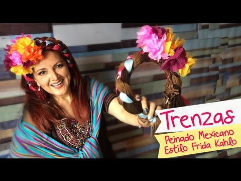 Peinado Mexicano estílo Frida Kahlo :: Trenzas Fáciles :: Chulads Creativas