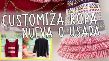 Renueva, customiza o transforma  tu ropa con  estilo . Hazlo tú misma!