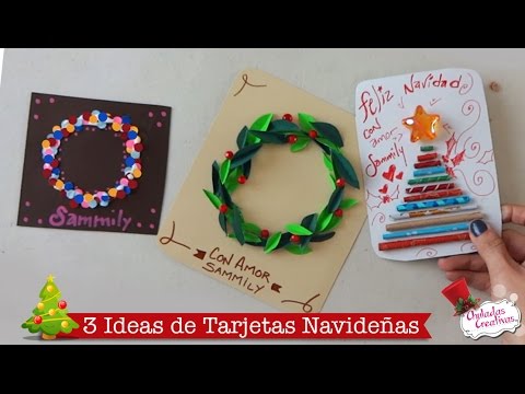 Tarjetas fáciles de Navidad :: Manualidades Navideñas :: Chuladas Creativas