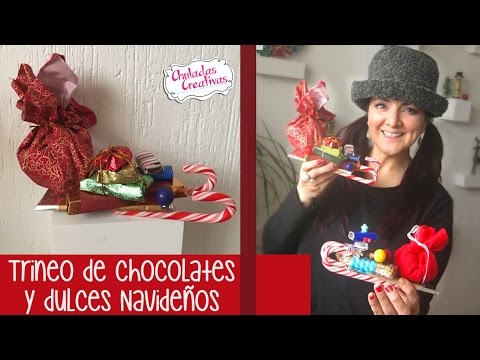 Trineo de Santa con Dulces :: Chuldas Creativas