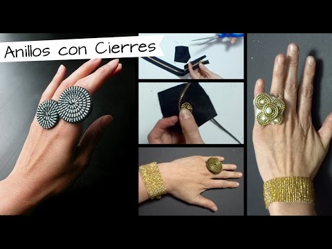 Chuladas Creativas :: Anillos de Cierre Zipper :: Sammily Manualidades