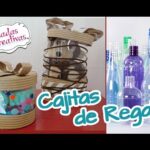 Chuladas Creativas :: Cajitas de Regalo con Botellas de Pet :: Manualidades Sammily