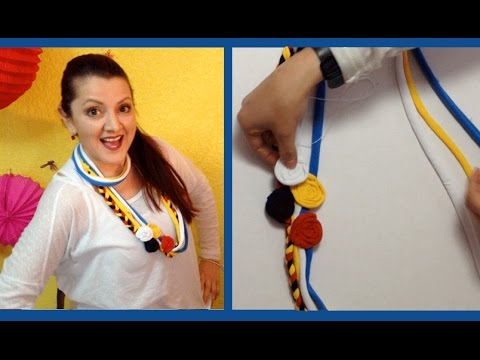 Chuladas Creativas :: Collares con Playeras1:: Manualidades