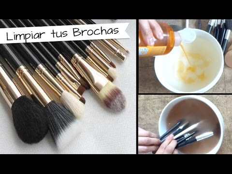 Chuladas Creativas :: Cómo Limpiar bien las brochas de maquillaje :: Tips Sammily