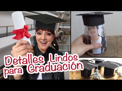 Chuladas Creativas :: Detalles para una Fiesta de Graduacion :: Manualidades Sammily