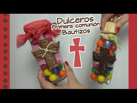 Chuladas Creativas :: Dulceros para Primera Comunión o Bautizos :: Manualidades