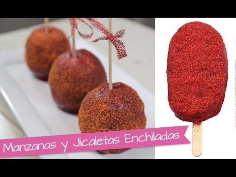 Chuladas Creativas :: Manzana con Chamoy :: Jicaletas :: Manualidades Cocina