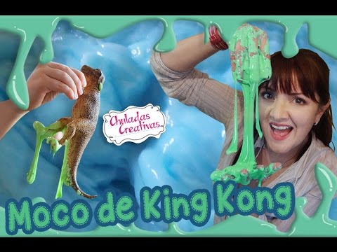 Chuladas Creativas ::Moco de King Kong O Baba de Gorila :: Manualidades Sammily