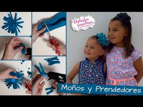 Chuladas Creativas :: Moños y Prendedores para Niñas :: Manualidades Sammily